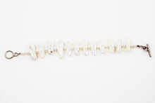 Load image into Gallery viewer, Pearls (cultured) and Biwa Stick Pearl Bracelet
