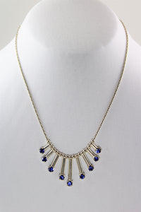 Blue Iolite Necklace