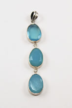 Load image into Gallery viewer, Blue Chalcedony Pendant