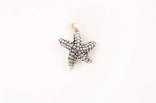 Sterling Silver Dancing Star Fish Pendant