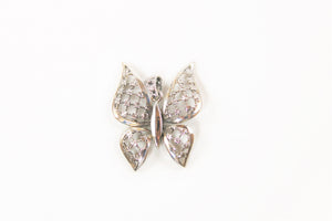Sterling Silver Butterfly Pendant.