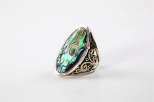Abalone Ring - Available in size 7 Only!
