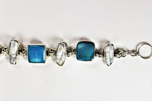 Load image into Gallery viewer, Turquoise &amp; Stick Pearl Bracelet
