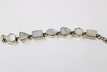 Load image into Gallery viewer, Mother of Pearl Tri Shaped Bracelet
