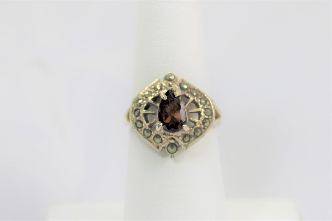 Garnet Ring - available in size 6 only!