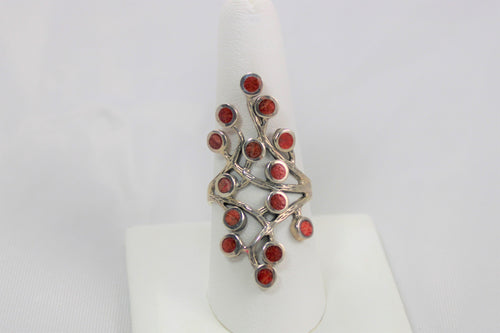 Red Coral Ring - available in size 7 & 9