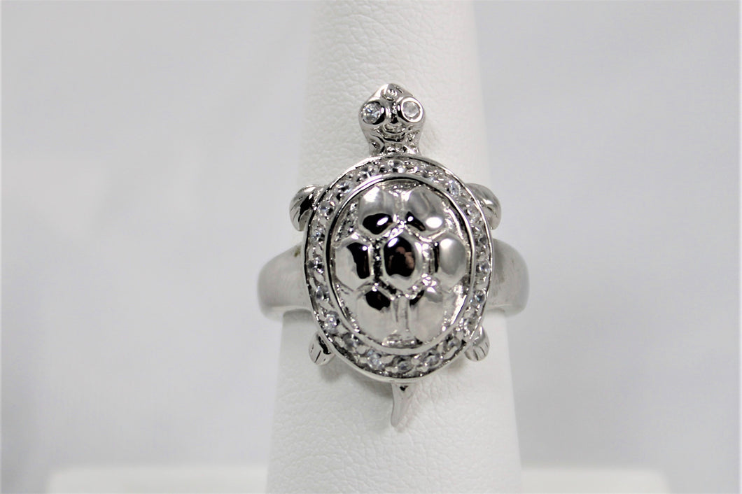 Sterling Silver Turtle Ring - only one available in size 6!
