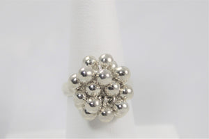 Sterling Silver Bead Ring - Available in size 7 and size 8!