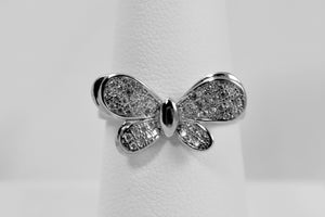 Sterling Silver Butterfly Ring - available in size 8 only!
