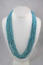 Load image into Gallery viewer, Turquoise Seed Bead Necklace