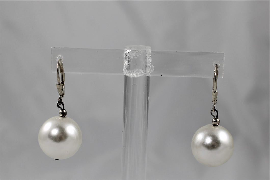 Swarovski Glass Pearl Earrings