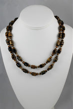 Load image into Gallery viewer, Tiger Eye Double Strand Necklace
