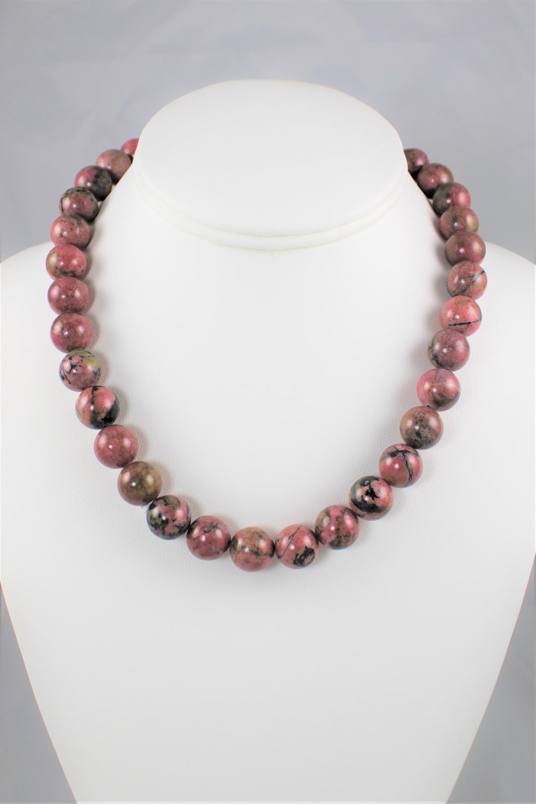 Pink Rhodonite Necklace