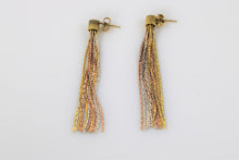 Load image into Gallery viewer, Gold Vermeil and Sterling Silver Earrings