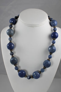 Sapphire Agate Necklace
