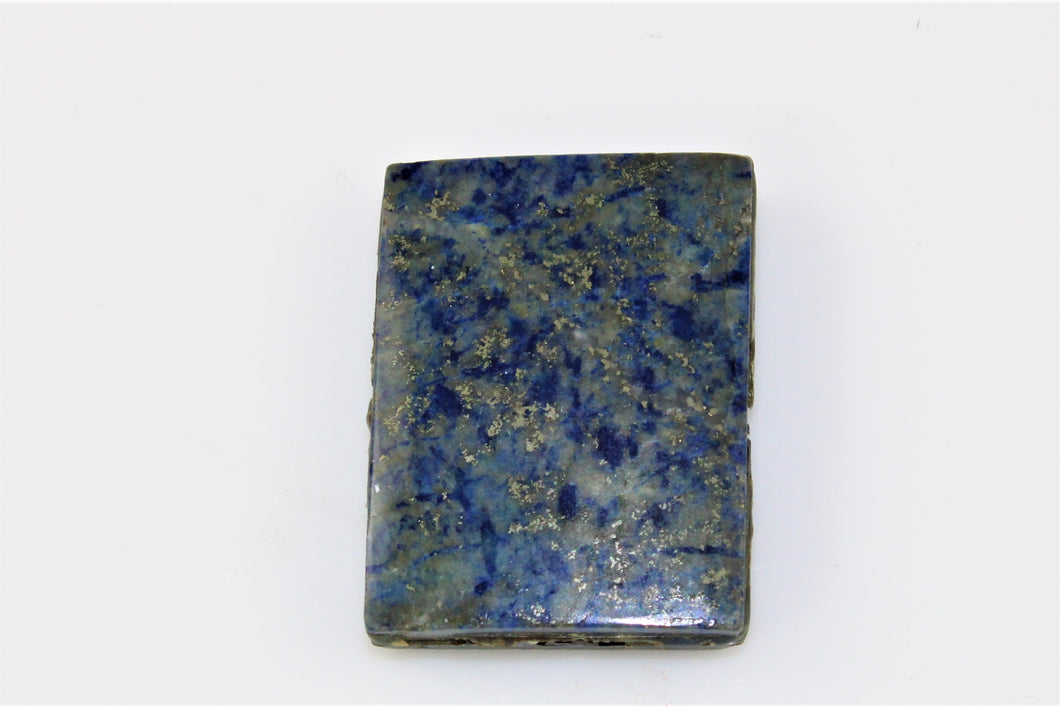 Lapis Rectangle - Not Drilled