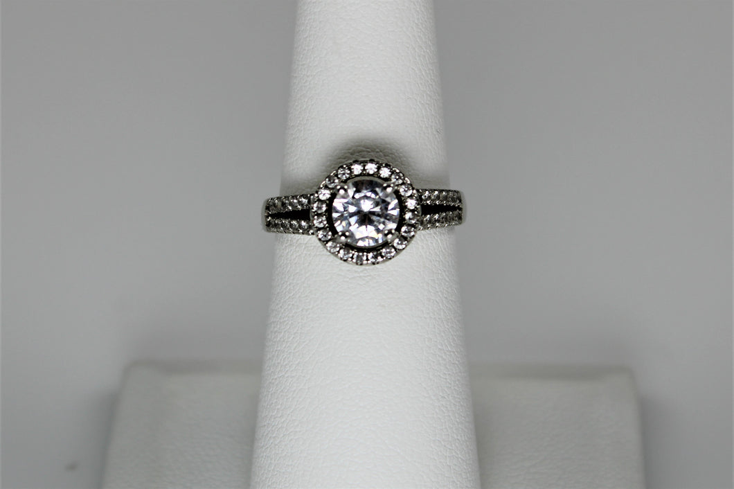 White Topaz Ring - only one size 6 available!