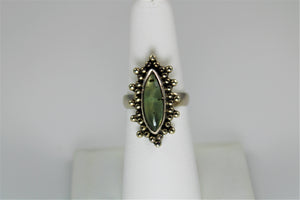 Rutilated Jade Ring - only a size 6 available