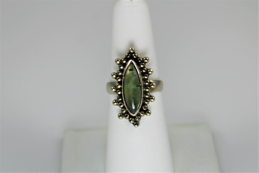 Rutilated Jade Ring - only a size 6 available