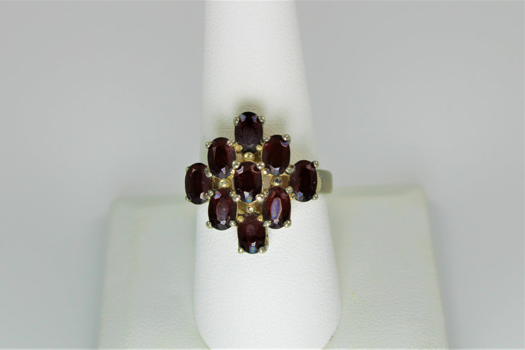 Garnet Ring - One size 10 Available
