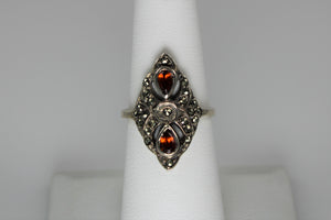 Antique Garnet Ring - one size 6