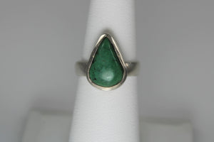 Green Turquoise Ring - size 6 and size 8