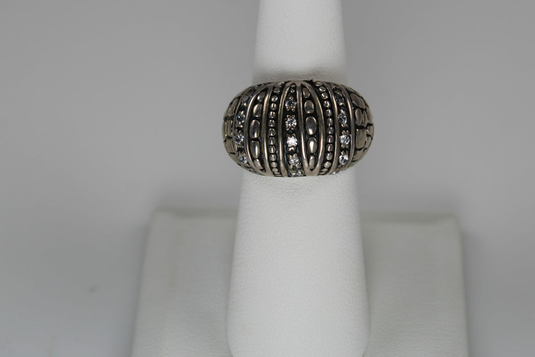 Sterling Silver Dome Ring - available in size 6 and size 10 only!