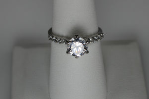 White Topaz 1.75 ct Ring - only one size 8 available