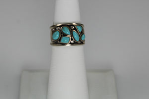 Turquoise Band - one size 5 in Stock