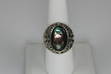 Load image into Gallery viewer, Abalone Ring - One size 9 Available