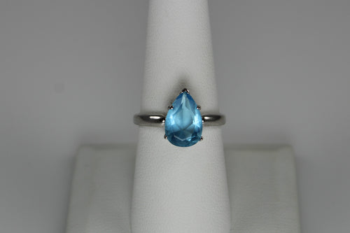 Blue Topaz Ring - size 6 and size 8 in stock!